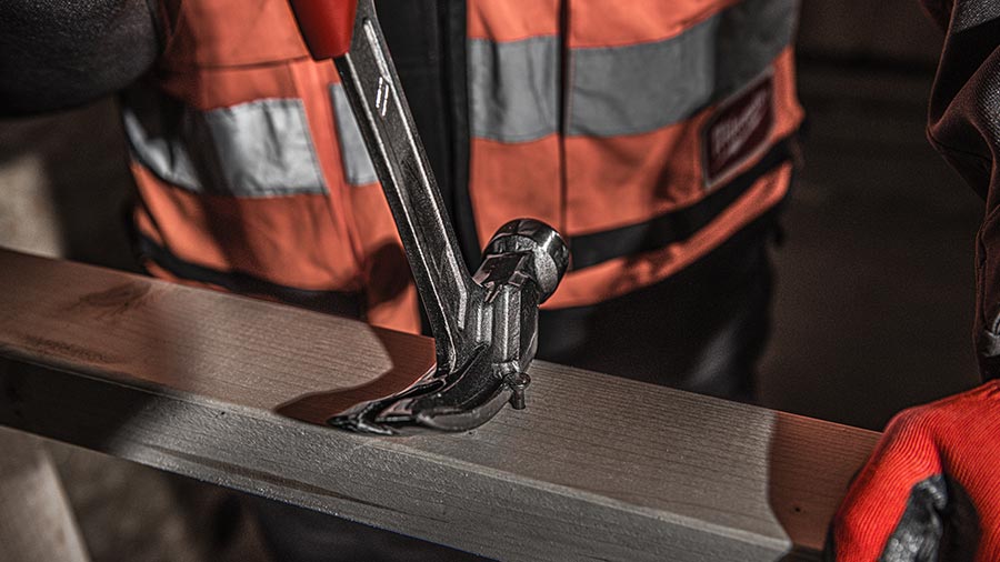 marteau arrache-clous en acier griffe droite 4932478653 Milwaukee marteau arrache-clous en acier griffe droite 4932478653 Milwaukee